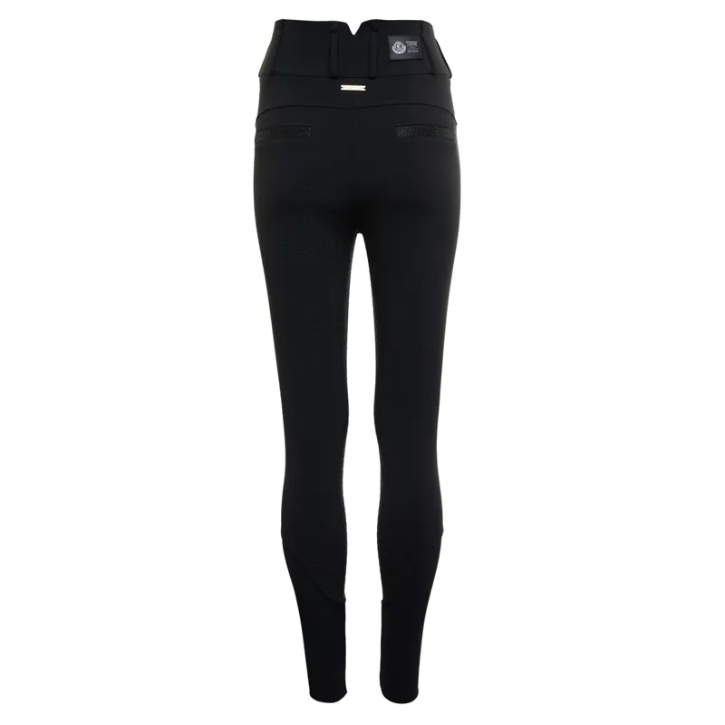 Holland Cooper Premium High Rise Breeches - Black-3